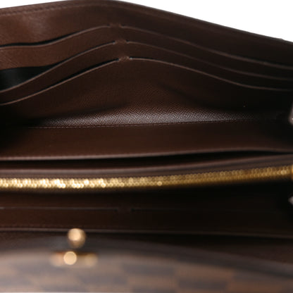 Louis Vuitton Damier Ebene Sarah Wallet NM 5 of 6
