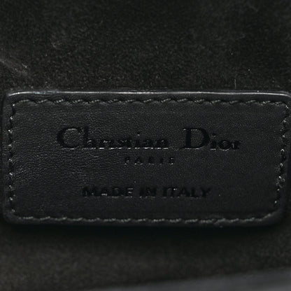 Christian Dior Ultra Matte Calfskin Mini Saddle Bag Black 6 of 10