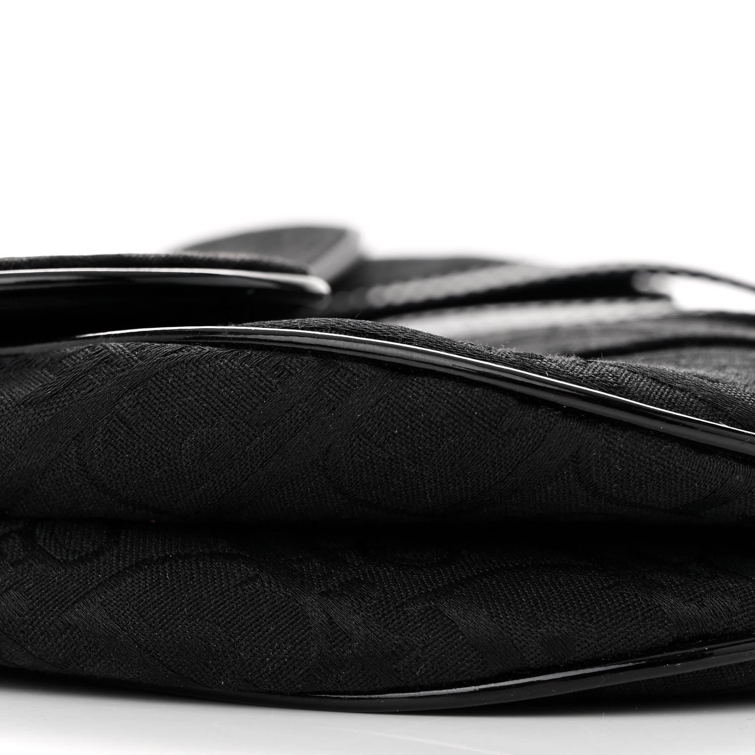 Christian Dior Monogram Saddle Bag Black 9 of 11