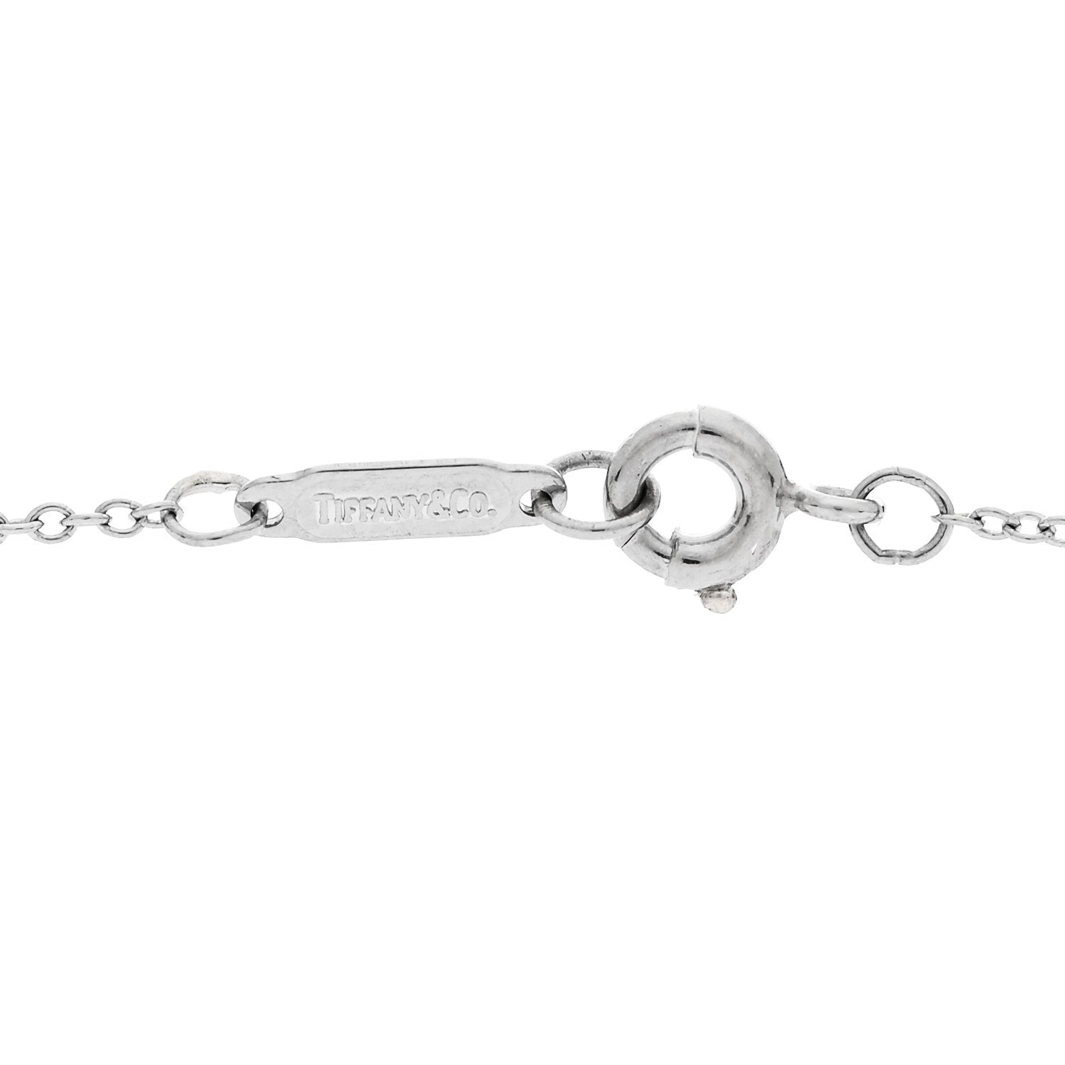 Tiffany Platinum Diamond Etoile Cross Pendant Necklace 4 of 6