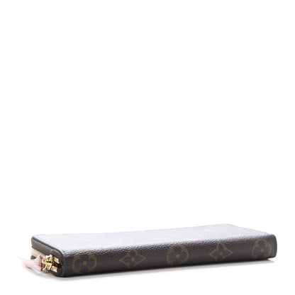 Louis Vuitton Monogram Clemence Wallet Rose Ballerine 4 of 10