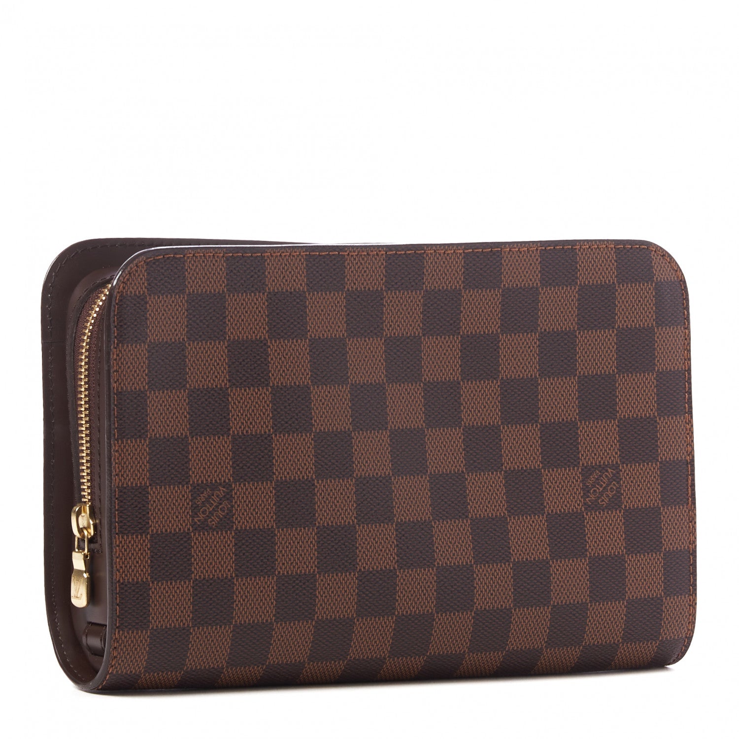 Louis Vuitton Damier Ebene Pochette Saint Louis Clutch 2 of 7
