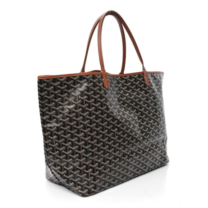 Goyard Goyardine Saint Louis GM Black Gold 5 of 12