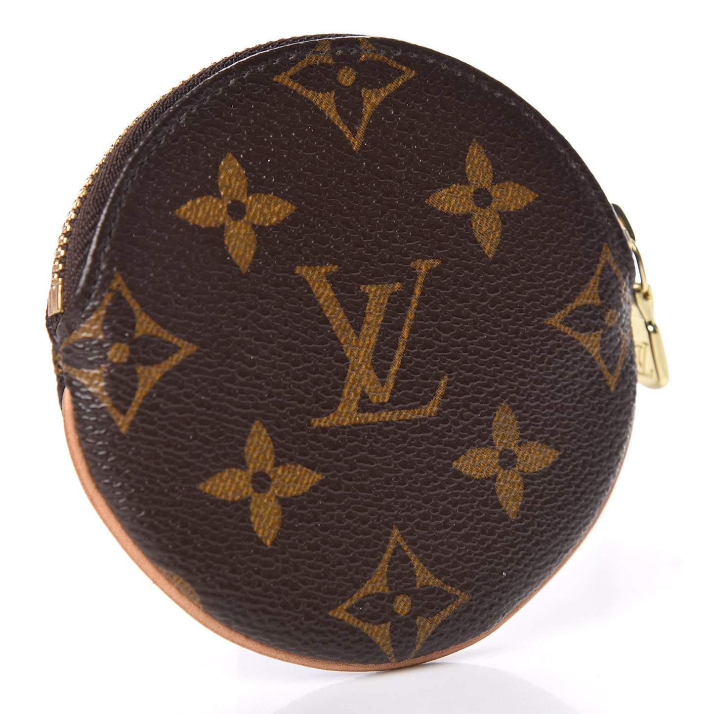 Monogram Round Coin Purse