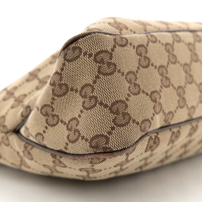 Gucci Monogram Medium Charmy Shoulder Bag Brown 9 of 11