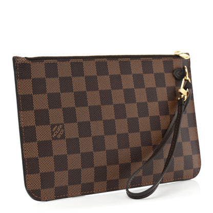 Louis Vuitton Damier Ebene Neverfull MM GM Pochette 3 of 7
