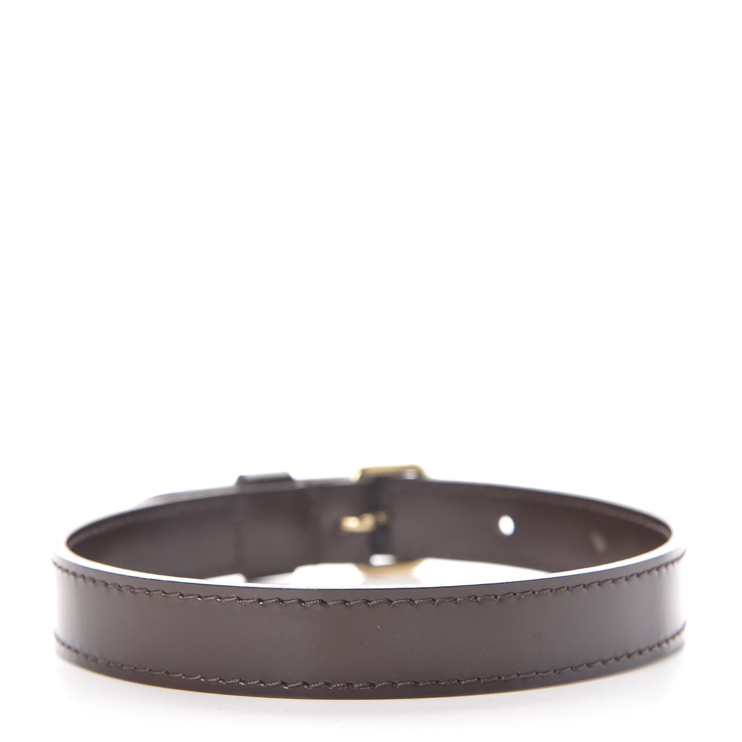 Louis Vuitton Calfskin Bandouliere Strap Extender Brown 2 of 3