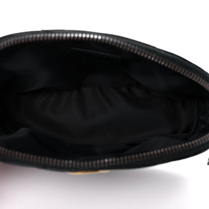 Gucci Calfskin Matelasse GG Marmont Pouch Cosmetic Case Black 5 of 10