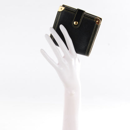 Louis Vuitton Suhali Compact Zipped Wallet Black 2 of 7