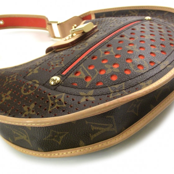 Louis Vuitton Monogram Perforated Demi-Lune Orange 5 of 10