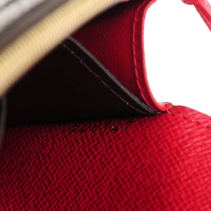Louis Vuitton Damier Ebene Emilie Wallet Red 7 of 7
