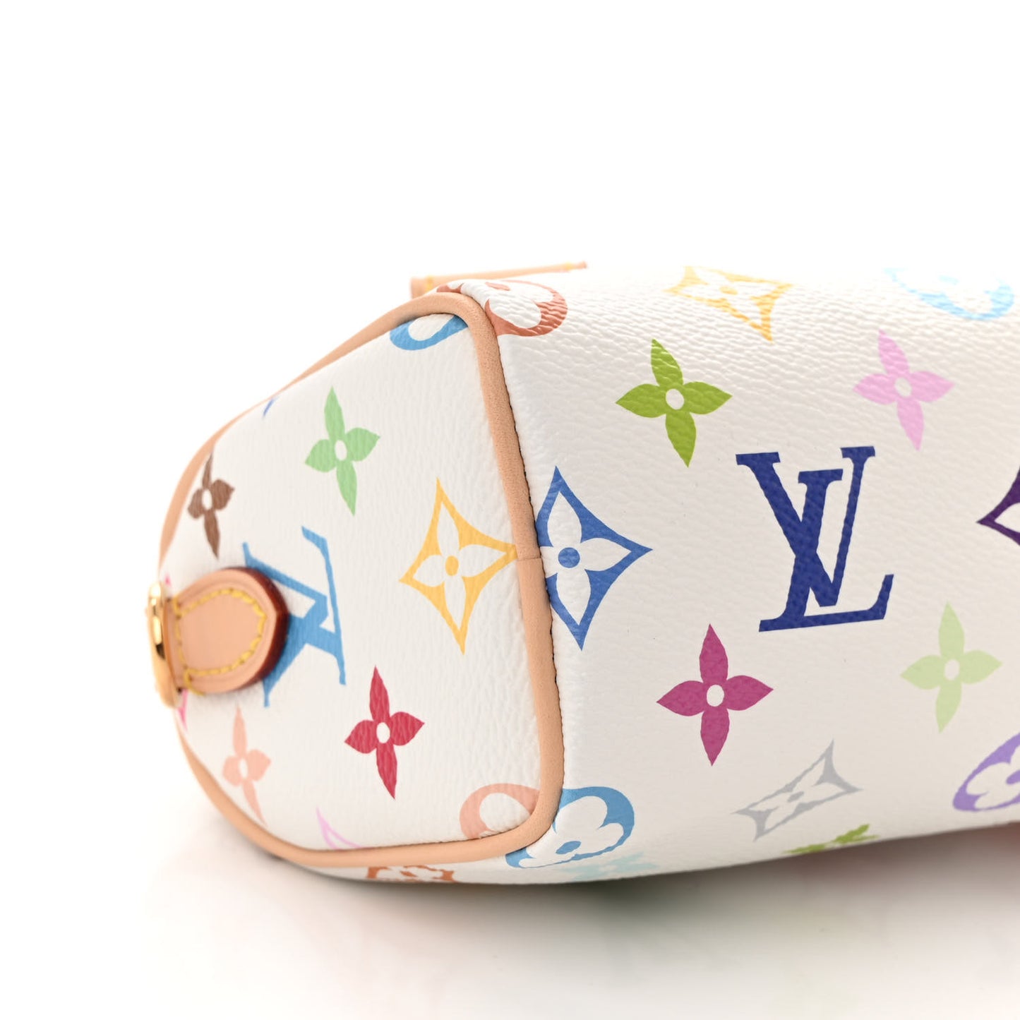 LV X TM Monogram Multicolor Nano Speedy White
