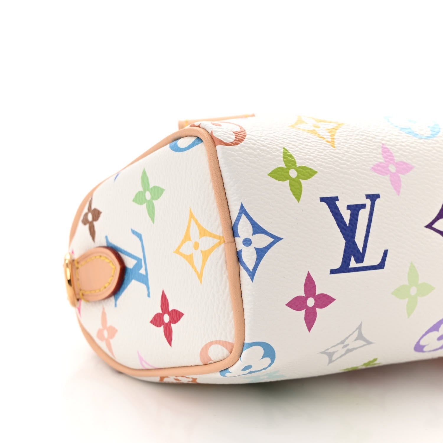 Louis Vuitton LV X TM Monogram Multicolor Nano Speedy White 8 of 10