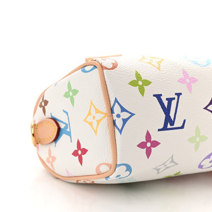 Louis Vuitton LV X TM Monogram Multicolor Nano Speedy White 8 of 10