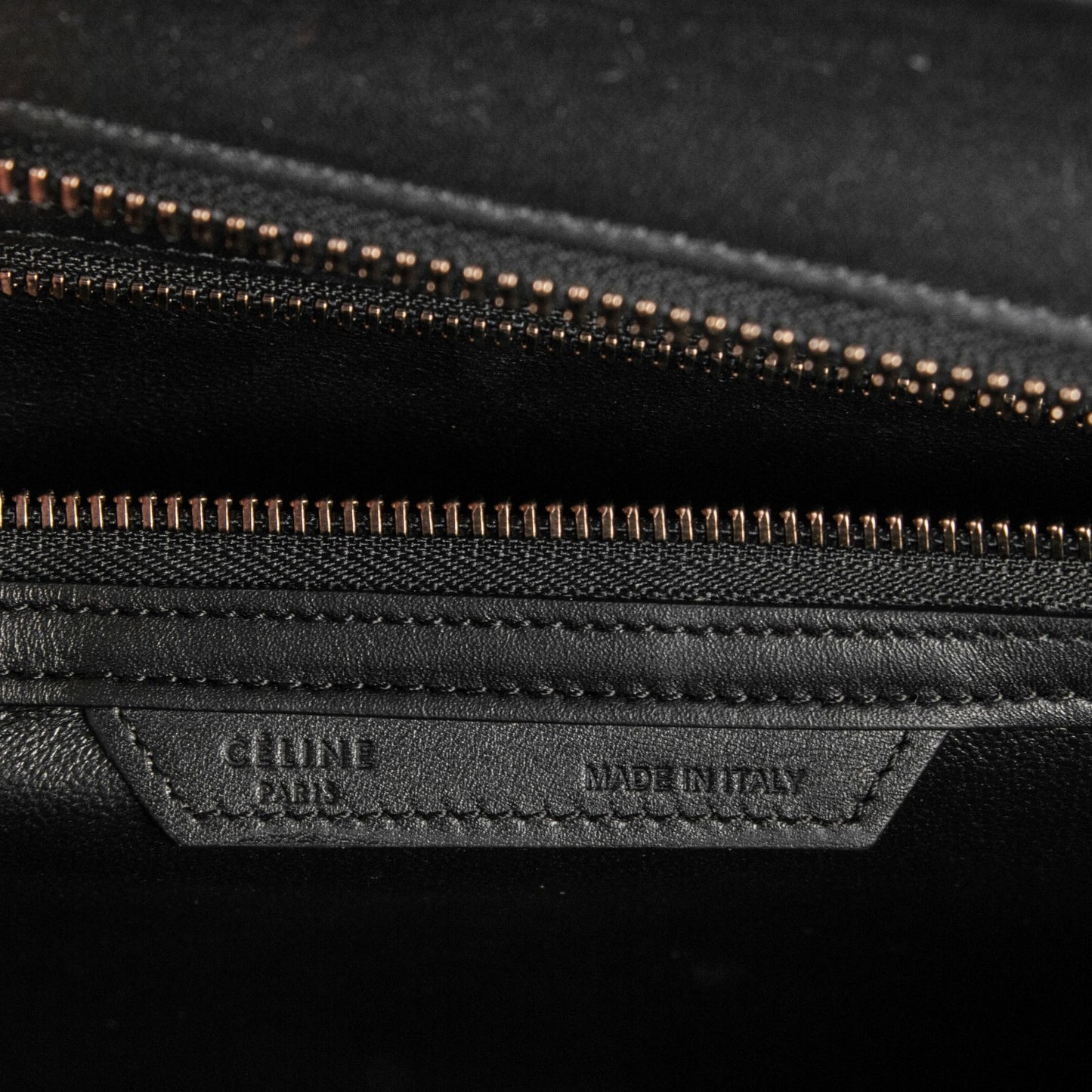 Smooth Calfskin Mini Luggage Black
