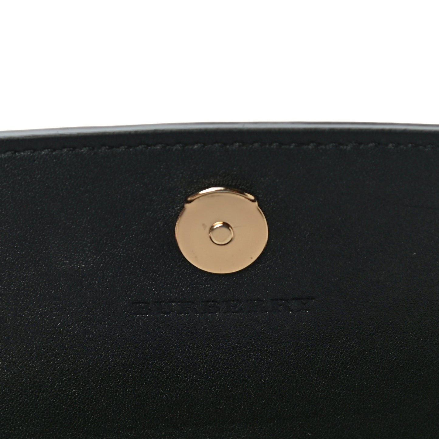 Calfskin House Check Henley Wallet On Chain Black