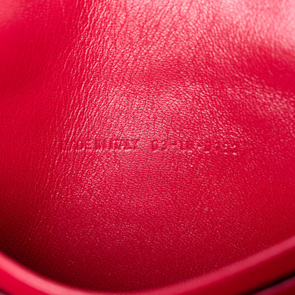 Christian Dior Lambskin Cannage Miss Dior Promenade Pouch Red 8 of 11