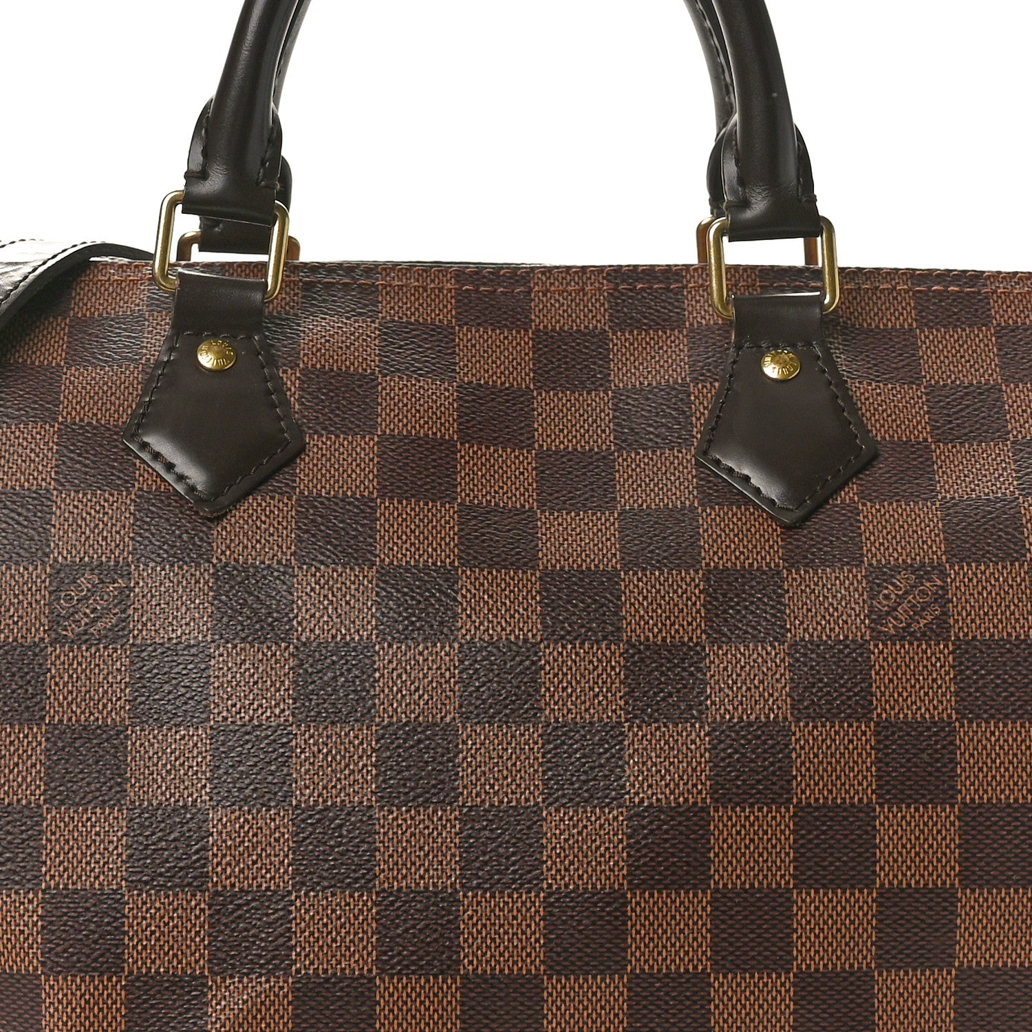 Louis Vuitton Damier Ebene Speedy Bandouliere 30 8 of 10