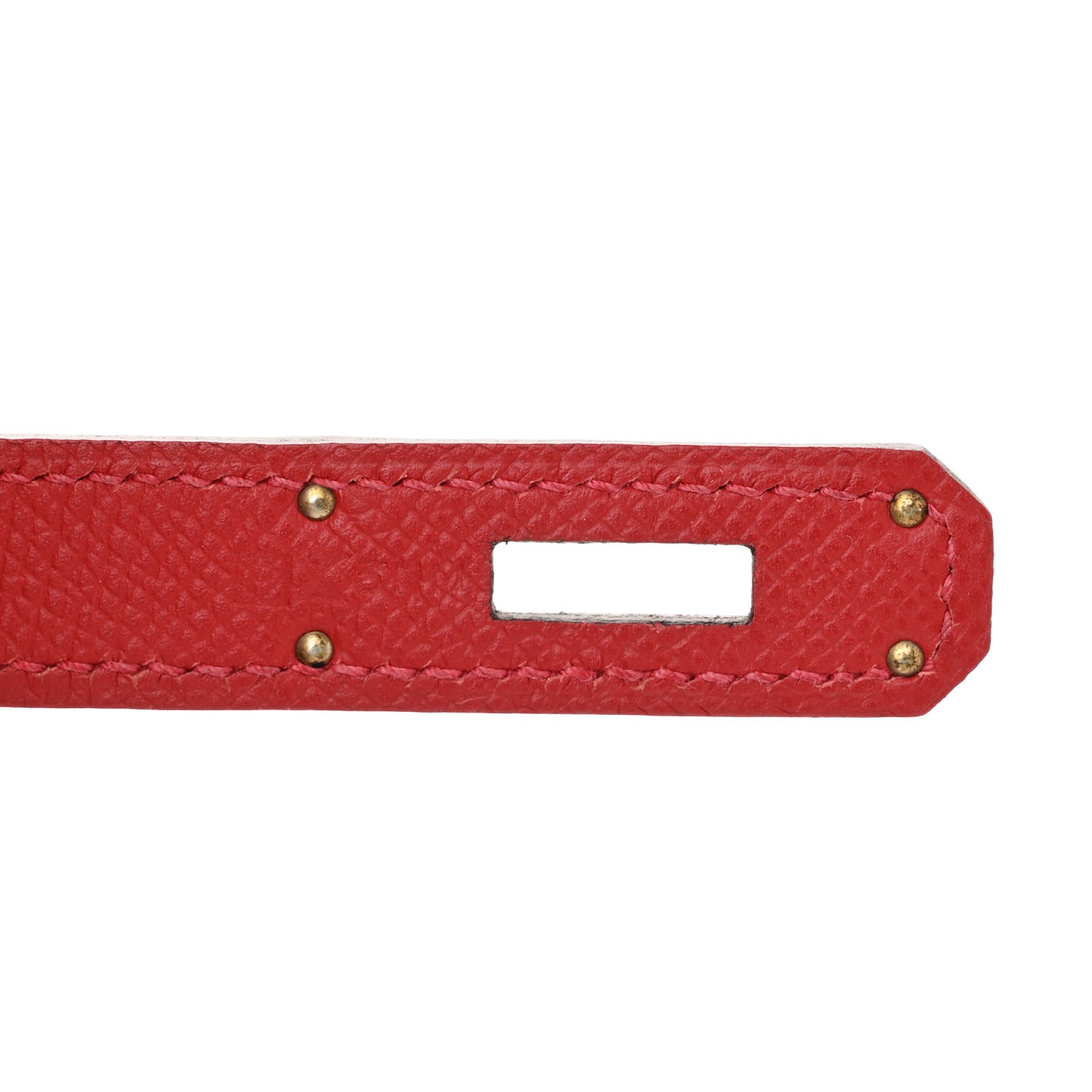 Epsom Birkin 35 Rouge Casaque