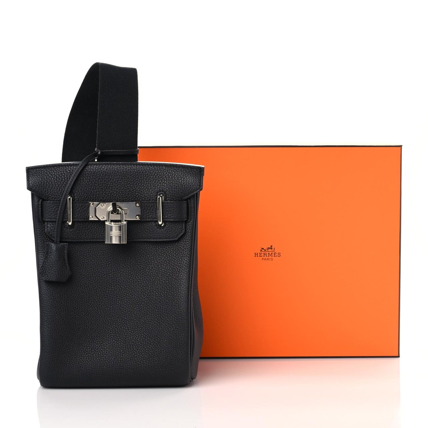 Hermes Togo Hac A Dos PM Backpack Black 10 of 10