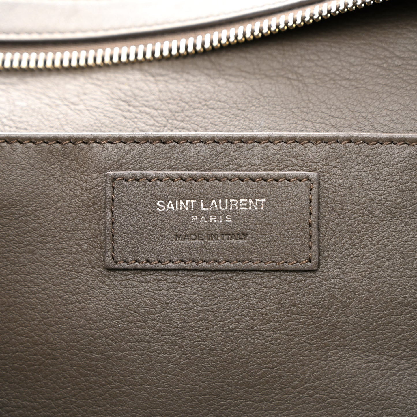 Calfskin Crocodile Embossed Small Monogram Downtown Cabas Earth