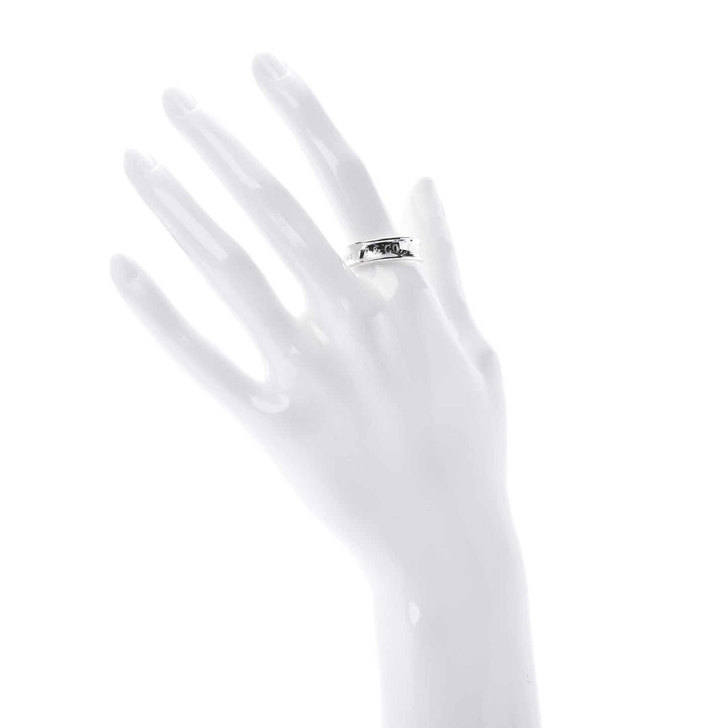 Sterling Silver 1837 Band Ring 60 9