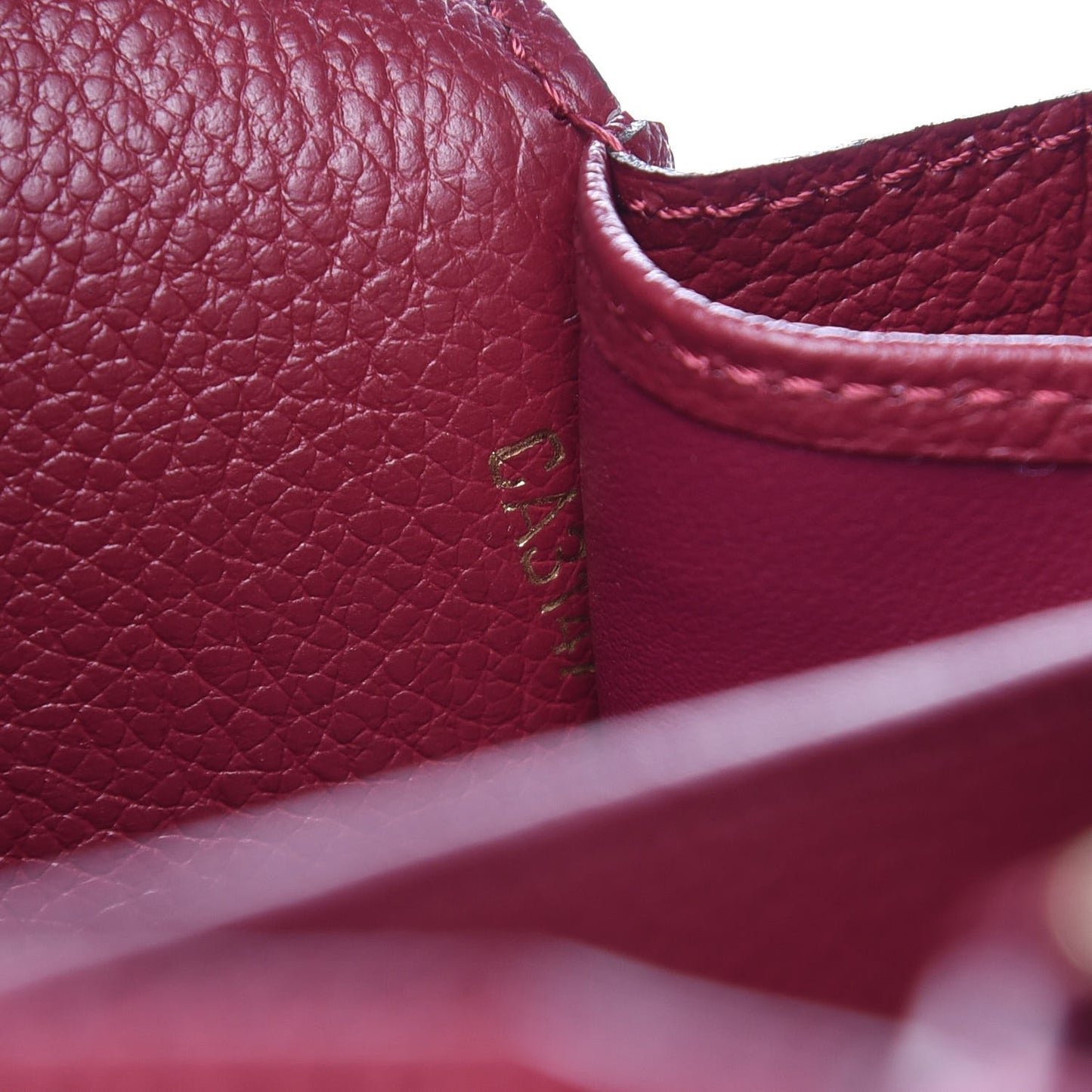 Empreinte Sarah Wallet Raisin