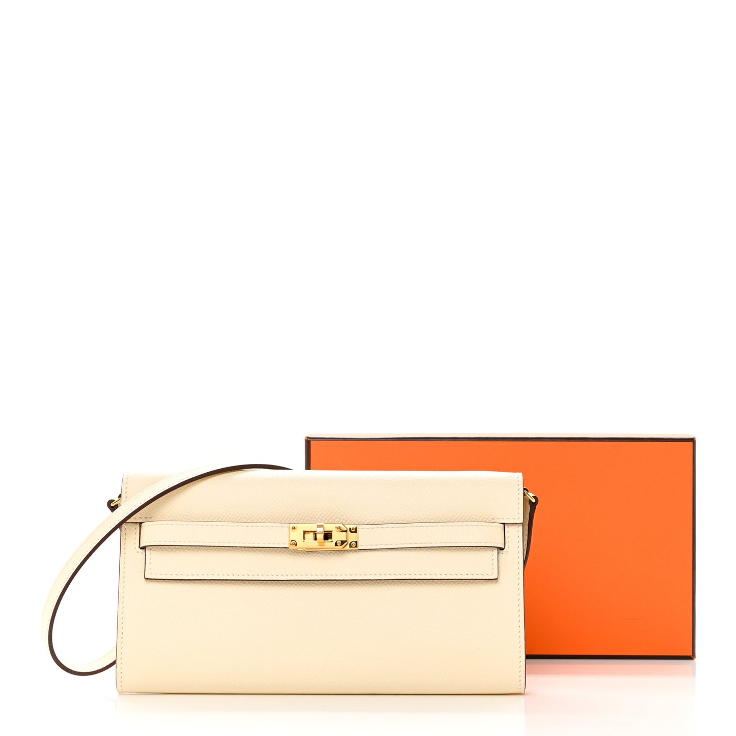 Epsom Verso Kelly Wallet To Go Nata Jaune Poussin