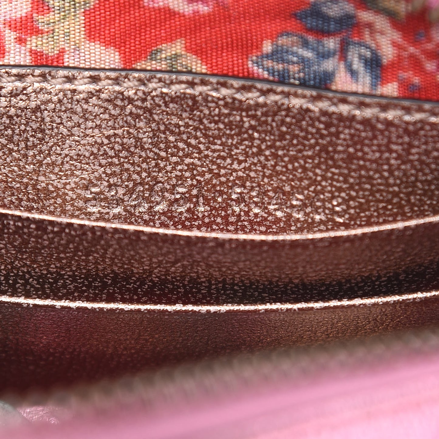 Laminated Nappa Trapuntata Mini Zumi Dome Shoulder Bag Rosa Lago Rame
