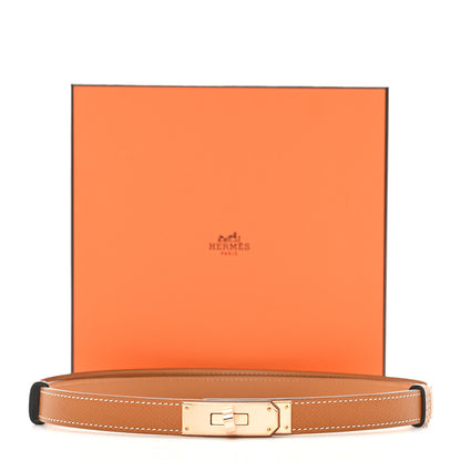 Hermes Epsom Kelly Belt Gold 4 of 4