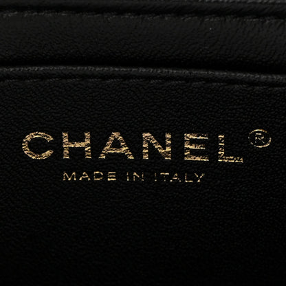 Chanel Lambskin Quilted Trendy Vanity Case Black 6 of 11
