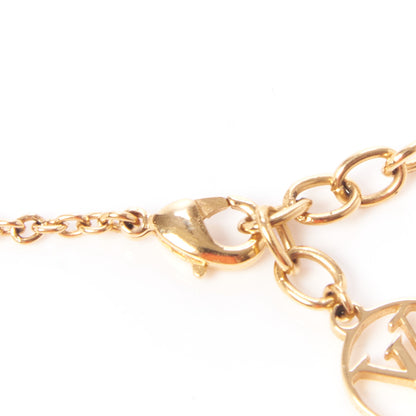 Louis Vuitton Metal L To V Bracelet Gold Silver 2 of 5