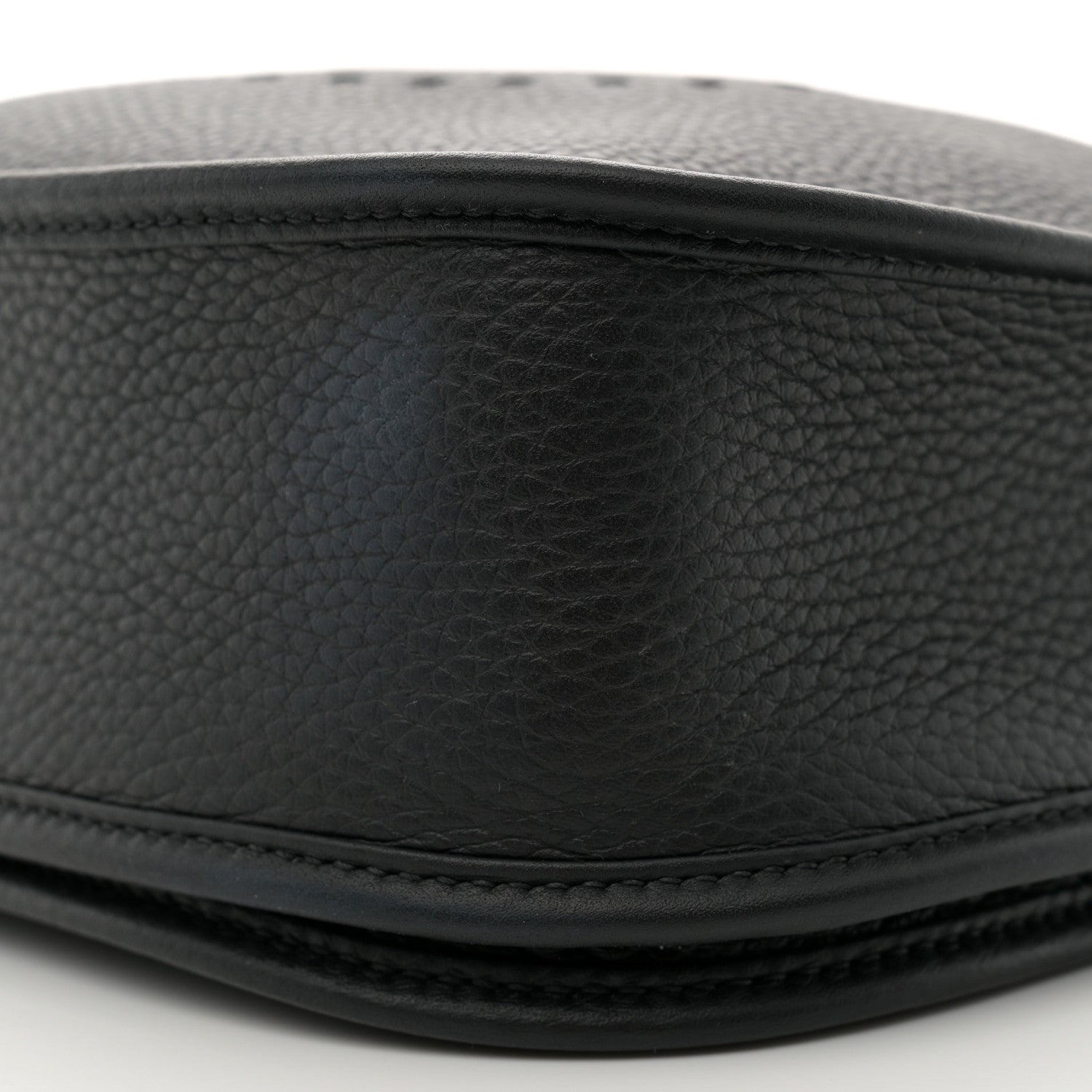 Hermes Taurillon Clemence EVELYNE III PM  Black 10 of 12