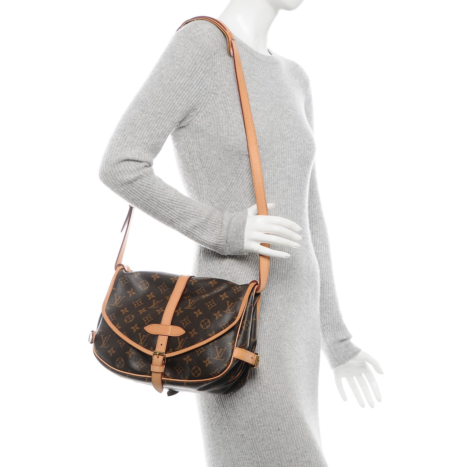 Louis Vuitton Monogram Saumur 30 2 of 9