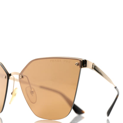 Prada Cat Eye Sunglasses SPR 68T Gold 7 of 8