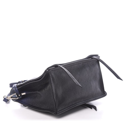 Prada Glace Calf Etiquette Flap Inchiostro Astrale 5 of 9