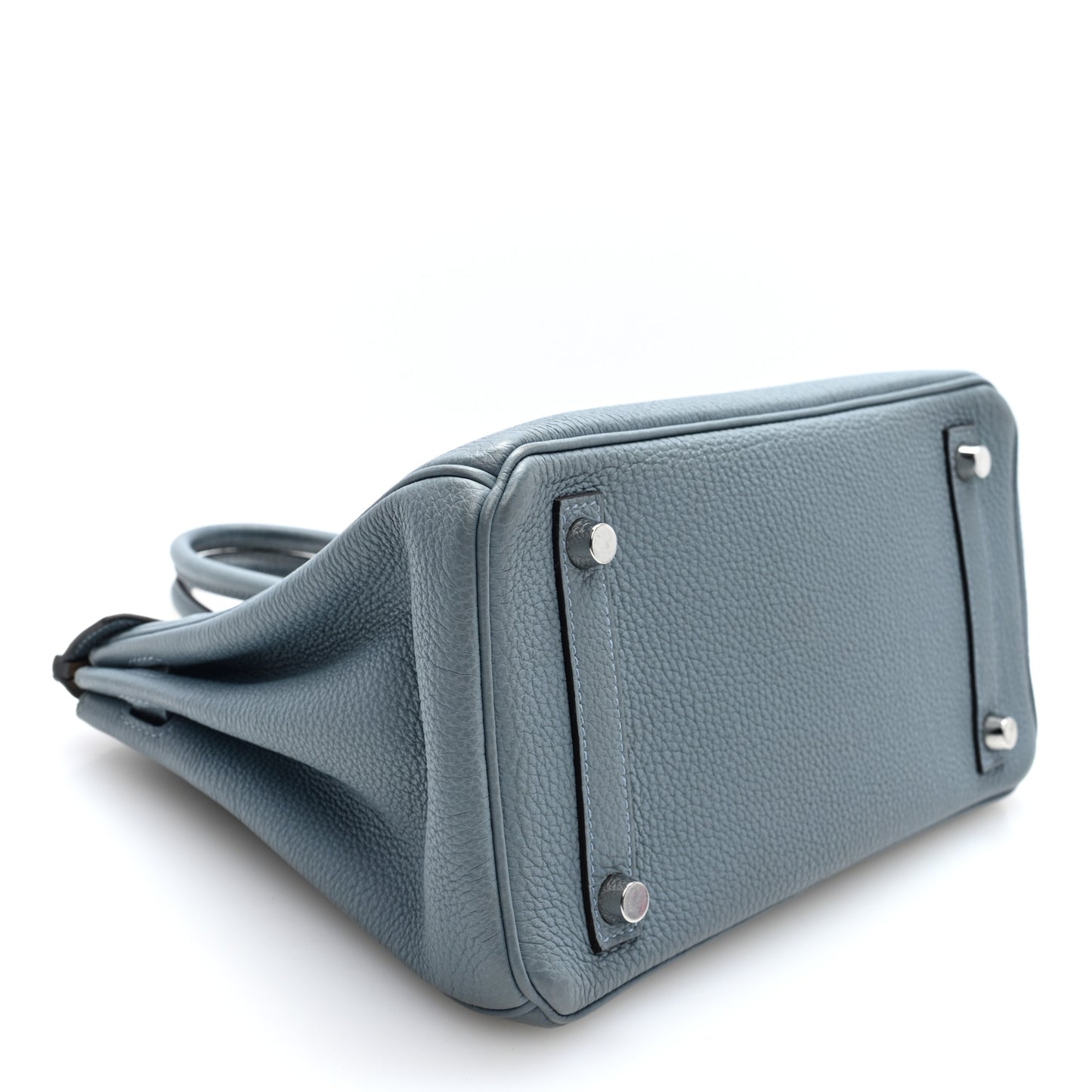 Togo Verso Birkin 25 Bleu Lin Chai