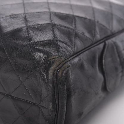 Chanel Lambskin Quilted Shoulder Bag Black 10 of 16