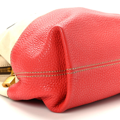 Fendi Canvas Cuoio Romano Selleria 2Bag Rosso Bluette 7 of 8