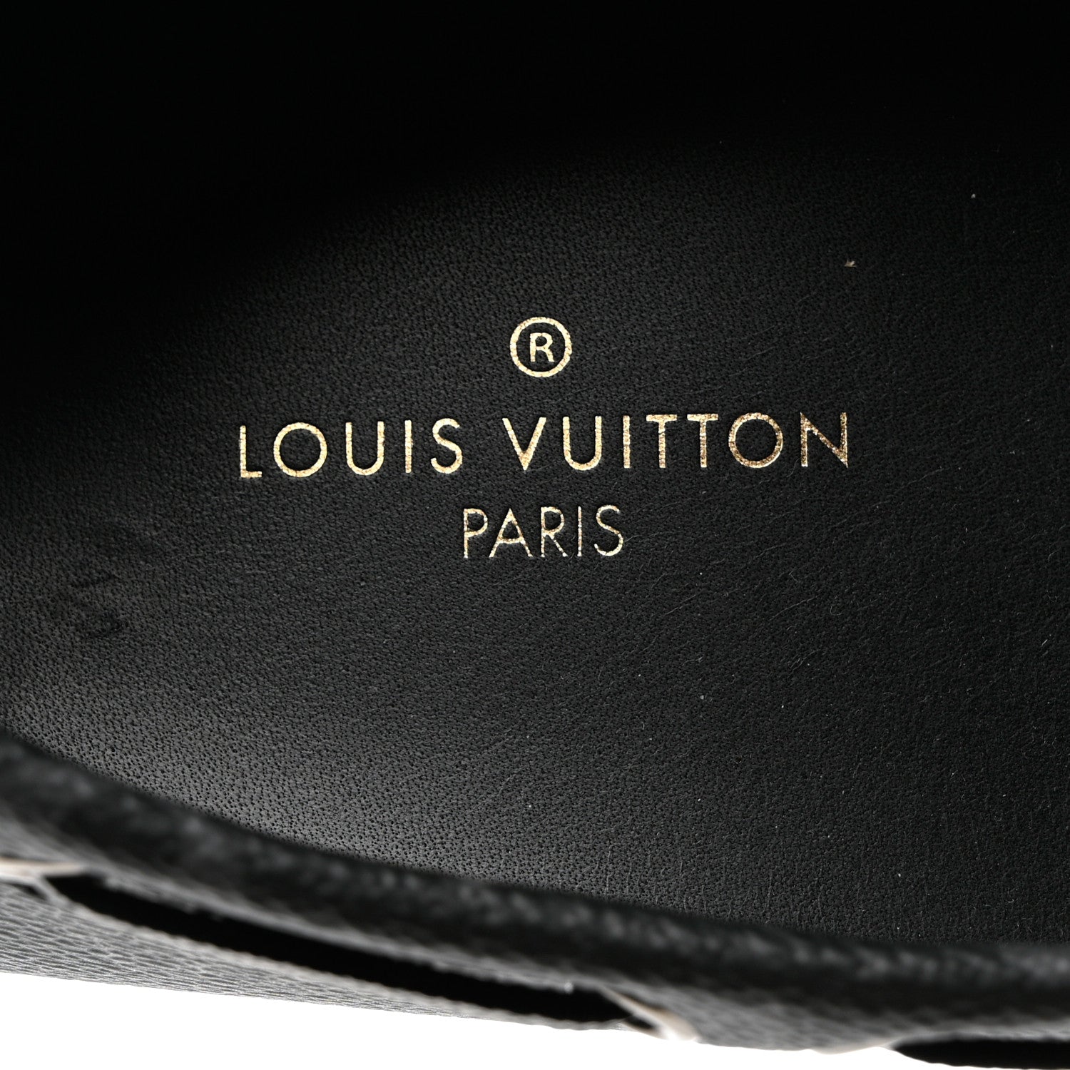 Louis Vuitton Monogram Eclipse Mens Arizona Car Shoe Moccasin Loafers 7.5 7 of 8