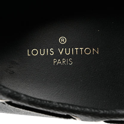 Louis Vuitton Monogram Eclipse Mens Arizona Car Shoe Moccasin Loafers 7.5 7 of 8