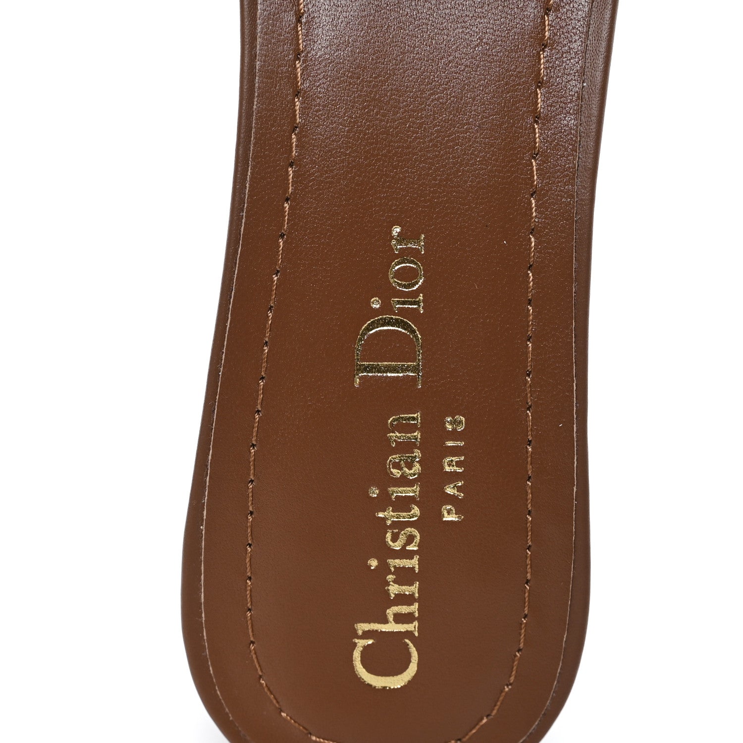 Christian Dior Calfskin Lambskin Micro Cannage D-Lane Pump Slide