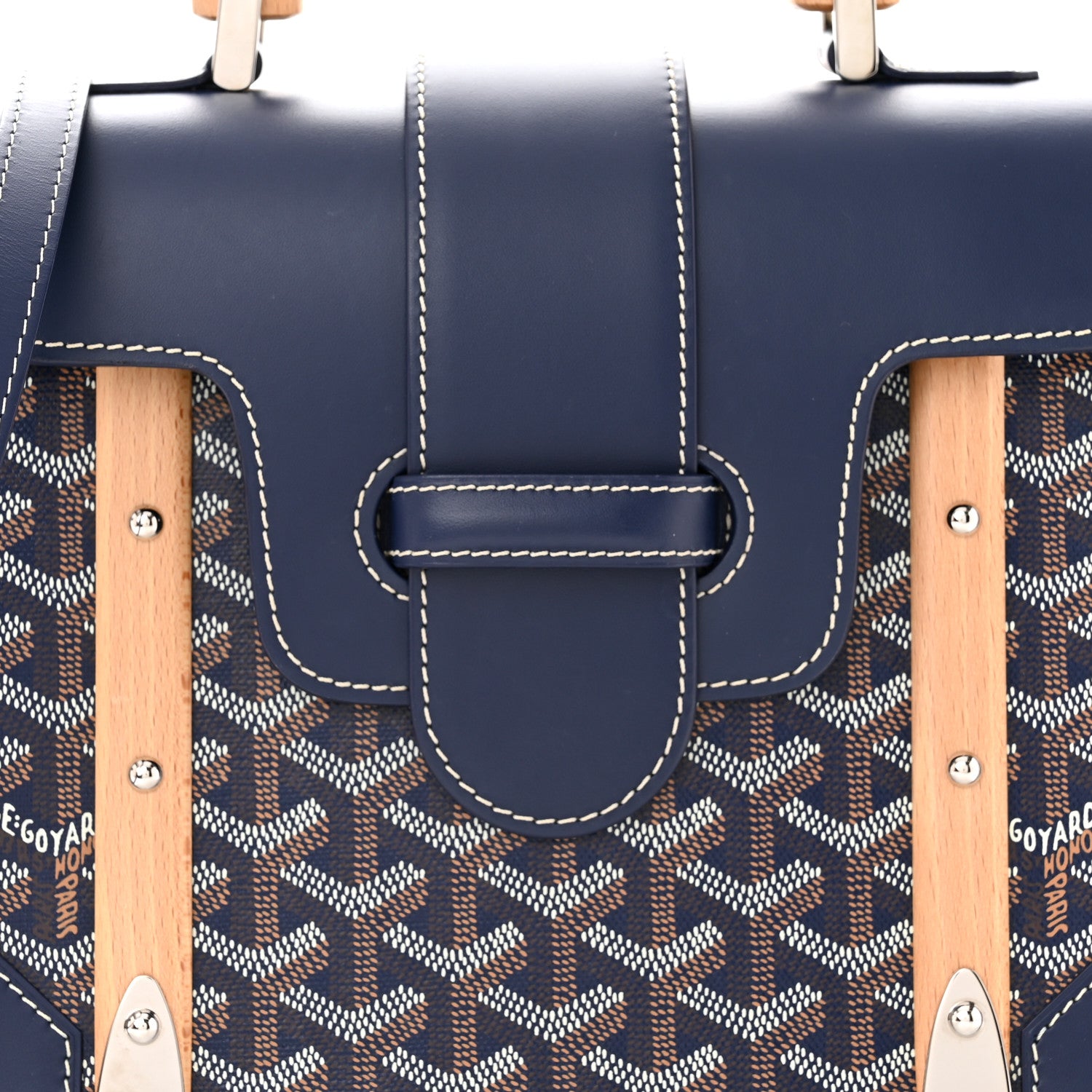 Goyard Goyardine Saigon PM Navy 7 of 9