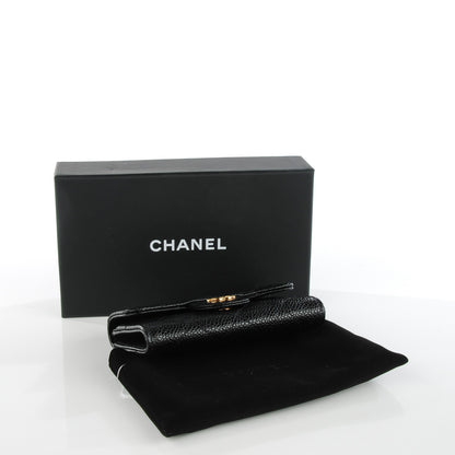 Chanel Caviar Quilted Flap Holder Black 4 of 8