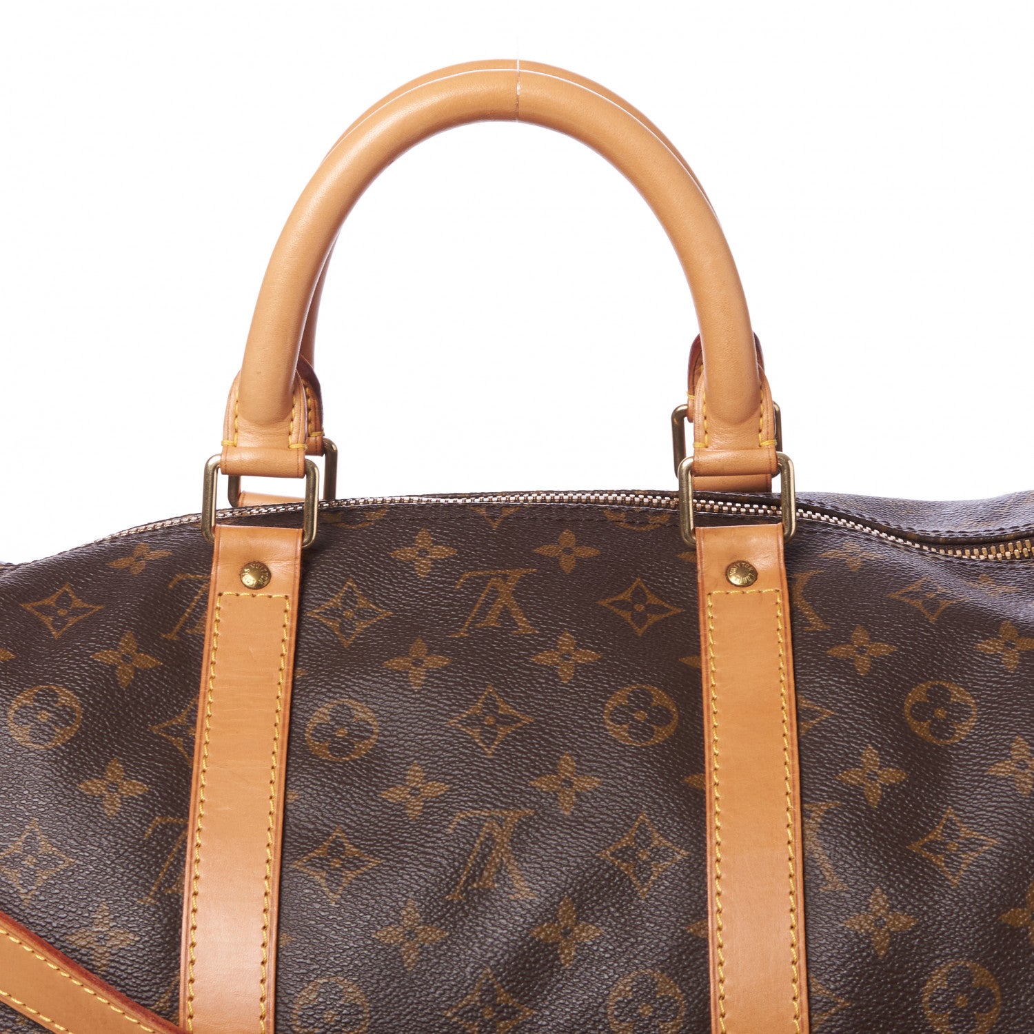 Louis Vuitton Monogram Keepall Bandouliere 55 7 of 9