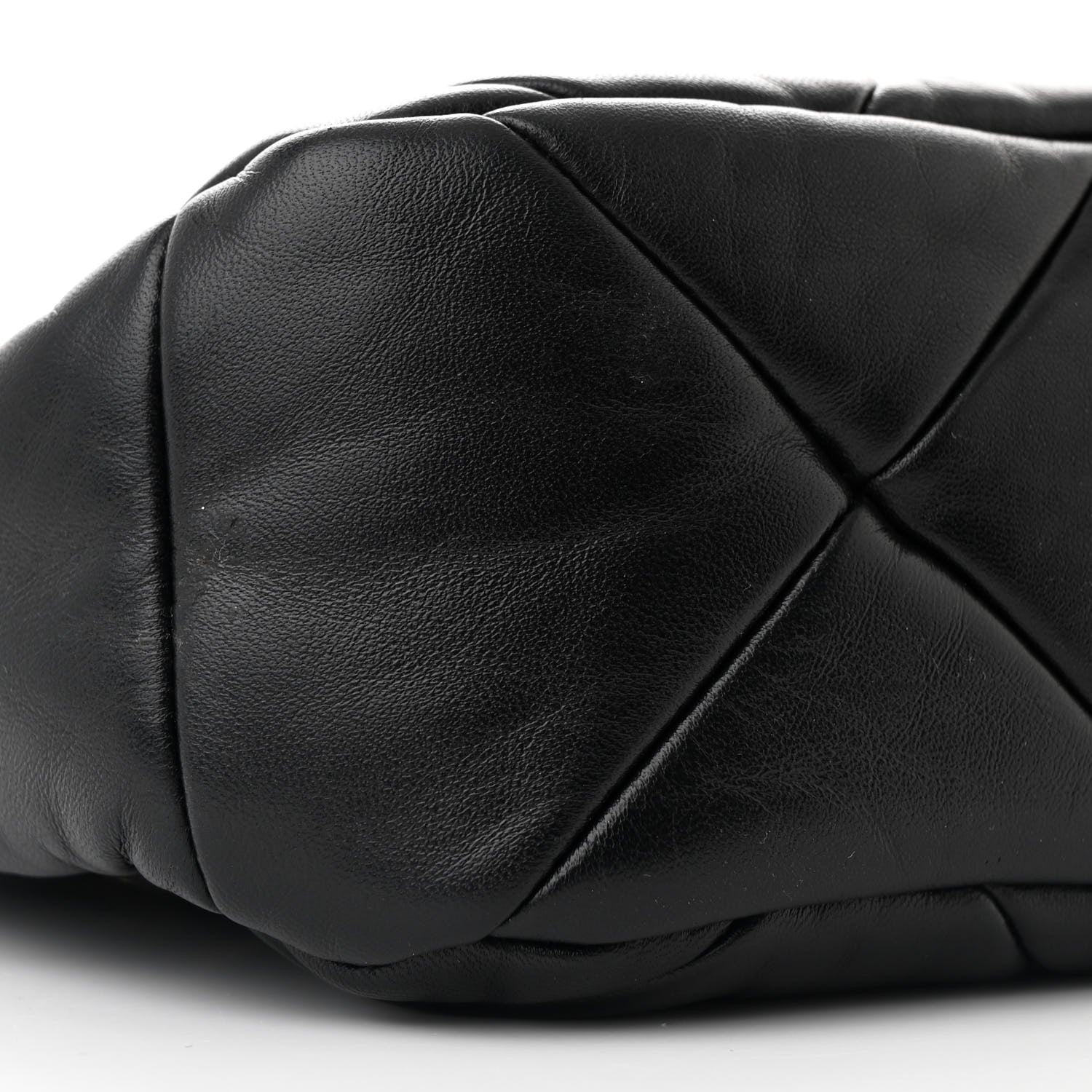 Prada Nappa Triangle Quilted Patchwork System Bag Black 9 of 10
