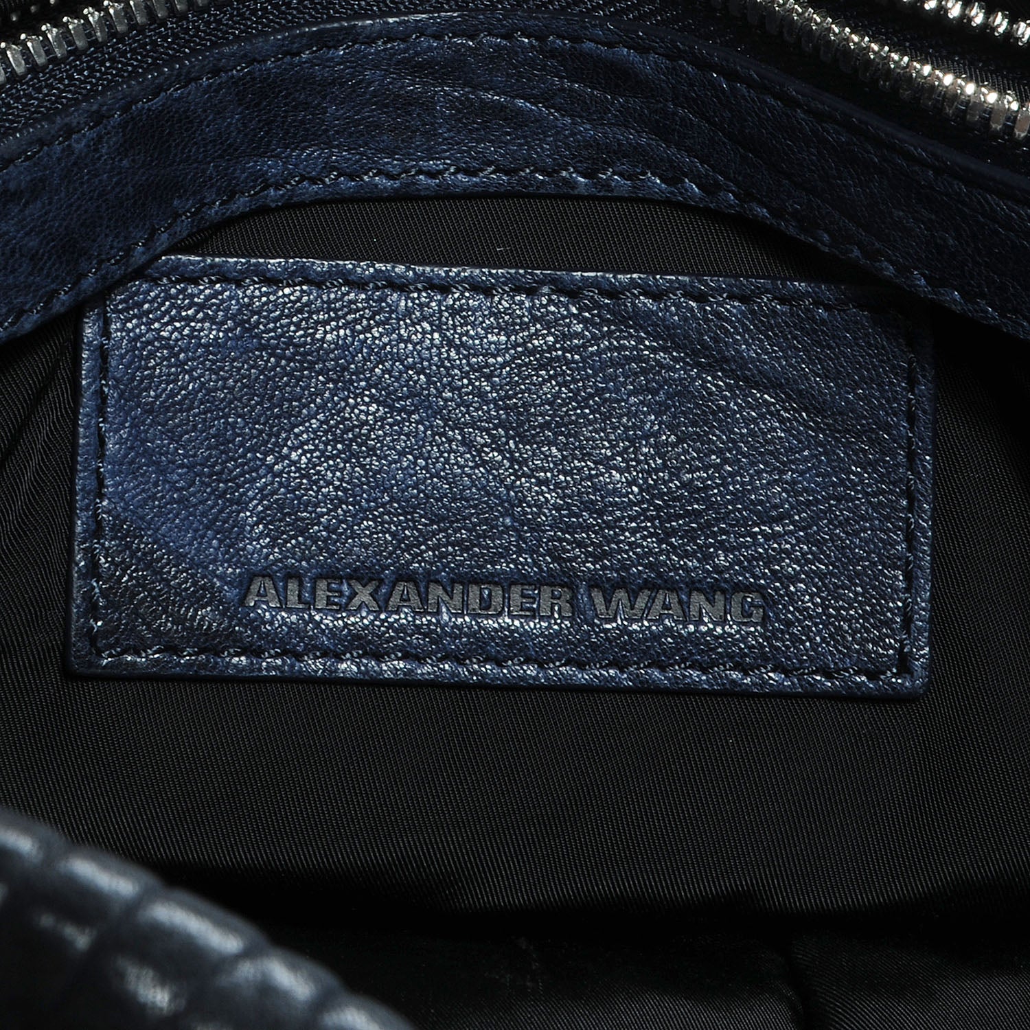 Alexander Wang Leather Rocco Midnight 6 of 6