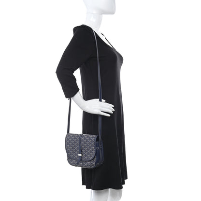Goyard Goyardine Belvedere II PM Messenger Bag Navy 2 of 8