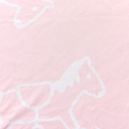 Hermes Cotton Adada Knit Baby Blanket Rose Lilac 8 of 10