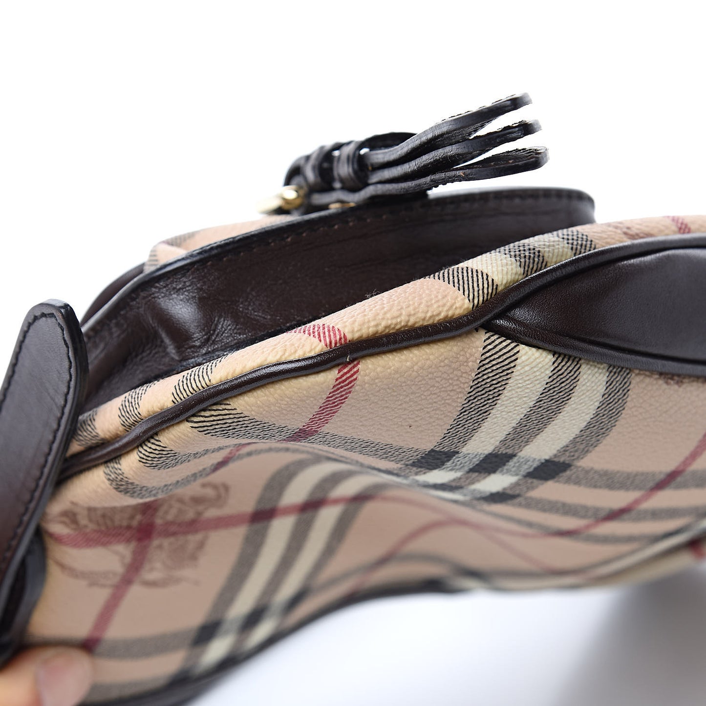 Haymarket Check Shoulder Bag Chocolate